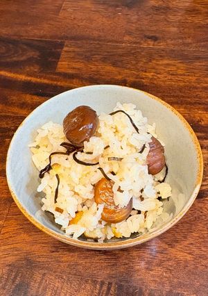 甘栗で簡単！栗ごはん-レシピのメイン写真