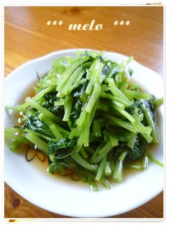 *三つ葉の煮びたし*-レシピのメイン写真