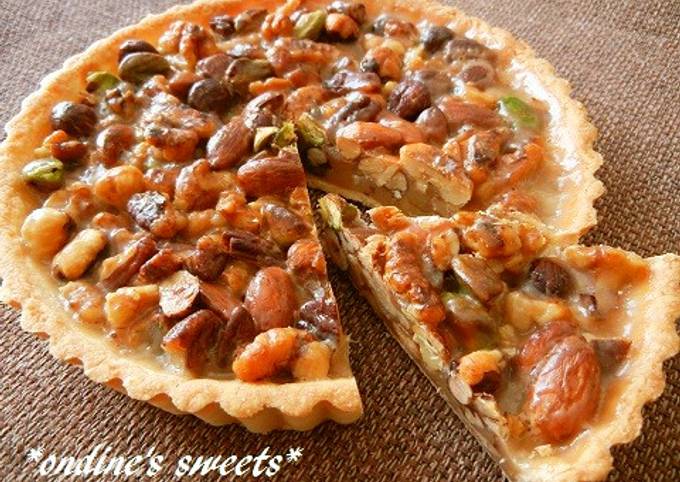 nut キャラメルナッツタルト♡ by ☆ondine 【クックパッド】 簡単おいしいみんなのレシピが392万品