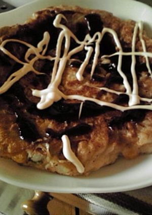 お昼は関西風お好み焼き-レシピのメイン写真