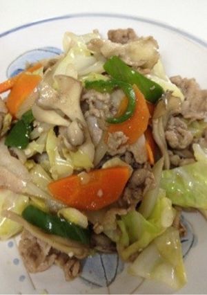 塩麹で野菜炒め-レシピのメイン写真