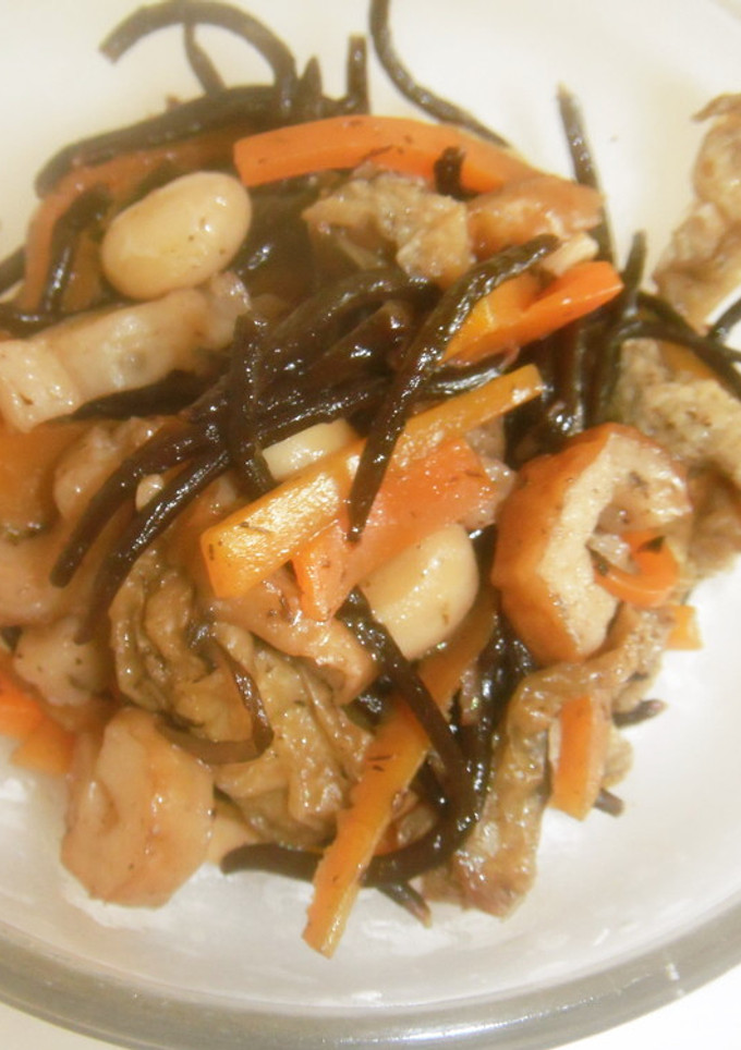 大豆とひじきの煮物-レシピのメイン写真