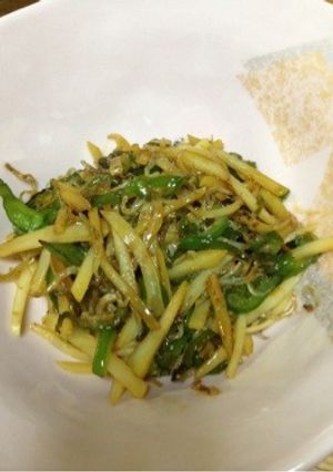 じゃがいもとピーマンのきんぴら-レシピのメイン写真