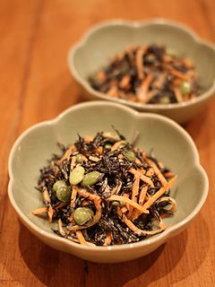 【簡単副菜】ひじきと枝豆の和風サラダ-レシピのメイン写真