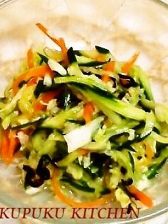 塩麹で野菜の浅漬け(きゅうりなど)-レシピのメイン写真