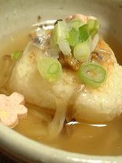 焼おにぎりのえのきあんかけ。-レシピのメイン写真