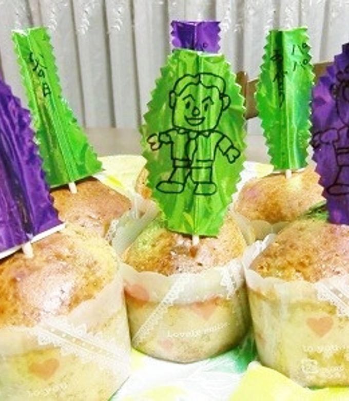 父の日、HMでウキウキカップケーキ♬-レシピのメイン写真