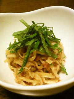 切り干し大根の梅肉和え-レシピのメイン写真