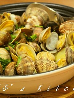 ✿あさり+おじゃがのバター蒸し✿-レシピのメイン写真
