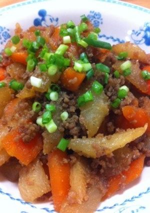 大根のきんぴら-レシピのメイン写真