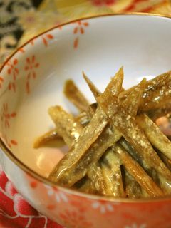 ★簡単リメイク★きんぴらごぼうわさびマヨ-レシピのメイン写真