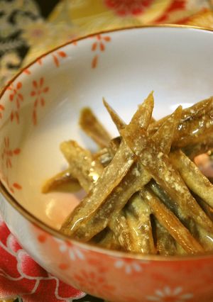 ★簡単リメイク★きんぴらごぼうわさびマヨ-レシピのメイン写真