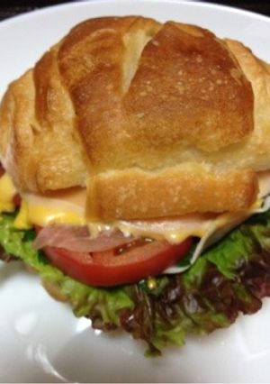 フルーツガーリックのホットサンド-レシピのメイン写真
