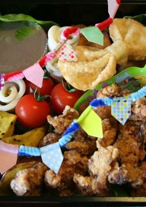 運動会のお弁当①　-レシピのメイン写真