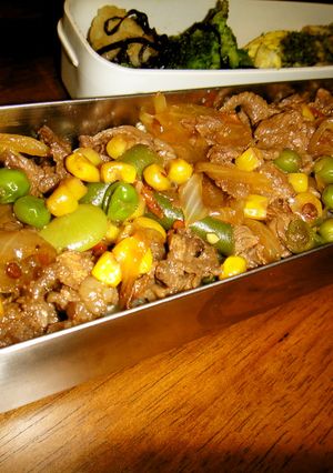 お弁当に★すきやき風牛肉のピリ辛煮-レシピのメイン写真