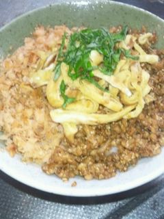 3色そぼろ丼-レシピのメイン写真