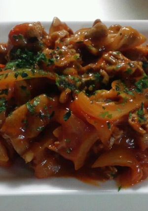 あっという間!豚肉ケチャップ炒め-レシピのメイン写真