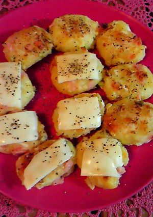 *おつまみに♪ウマウマポテト焼き*-レシピのメイン写真