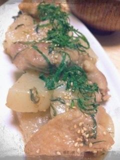 ♥鶏肉と大根の梅煮♥-レシピのメイン写真