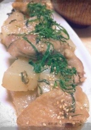 ♥鶏肉と大根の梅煮♥-レシピのメイン写真