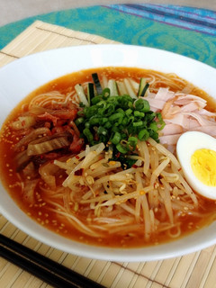 ビビンバ風★ピリ辛冷麺-レシピのメイン写真