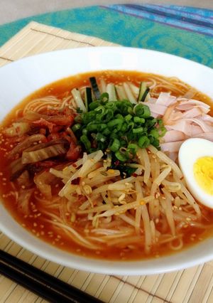 ビビンバ風★ピリ辛冷麺-レシピのメイン写真