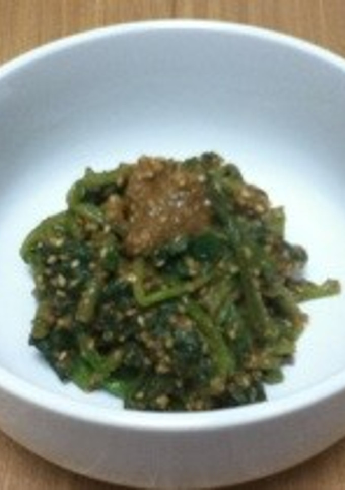ほうれん草の胡麻和え-レシピのメイン写真