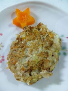 ★離乳食後期・ハンバーグ★-レシピのメイン写真