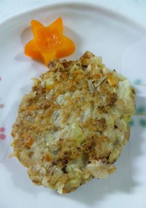 ★離乳食後期・ハンバーグ★-レシピのメイン写真