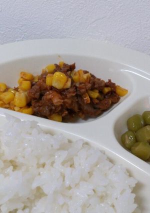 子供が大好き♪牛肉コーン-レシピのメイン写真
