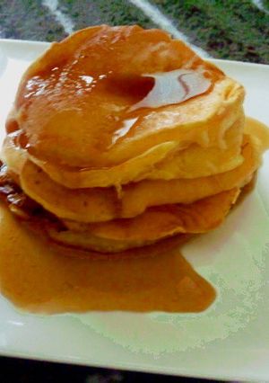 HMで簡単☆ハワイのふわふわパンケーキ-レシピのメイン写真