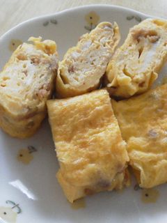 鶏そぼろマヨ☆玉子焼き-レシピのメイン写真