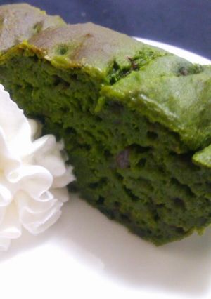超低カロリー!モチモチ抹茶ケーキ♪-レシピのメイン写真