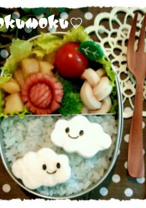 キャラ弁☆モクモクくも君-レシピのメイン写真