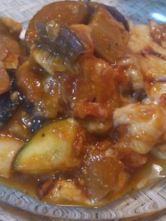 なすとズッキーニのトマトチーズ焼き-レシピのメイン写真