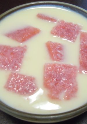 豆乳すいかゼリー-レシピのメイン写真