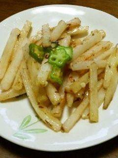 長芋の明太バター醤油炒め-レシピのメイン写真