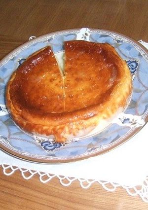 手作りゆずジャムのベークドチーズケーキ-レシピのメイン写真
