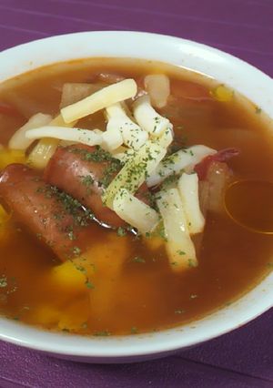 玉ねぎとトマトのデトックススープ-レシピのメイン写真