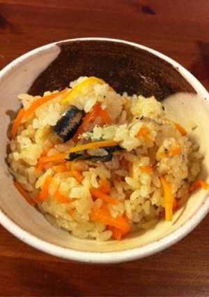 オイルサーディンの炊き込みご飯☆-レシピのメイン写真