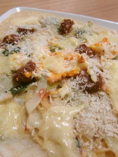 簡単★お好きな具でパスタグラタン-レシピのメイン写真