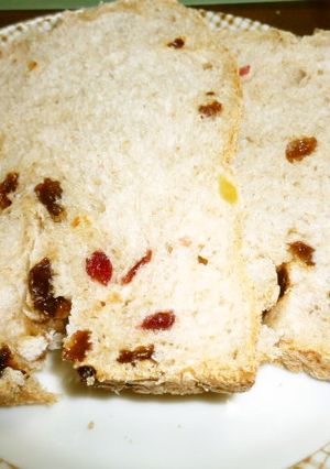 全粒粉×ミックスレーズンシンプル食パン③-レシピのメイン写真