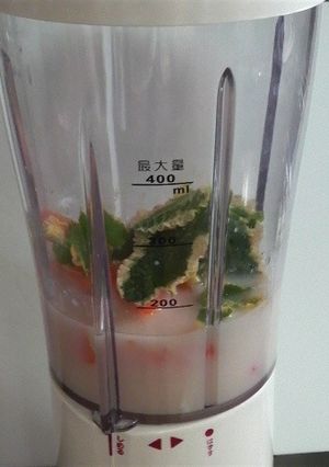 手作りジュース(豆乳とニンジン)-レシピのメイン写真