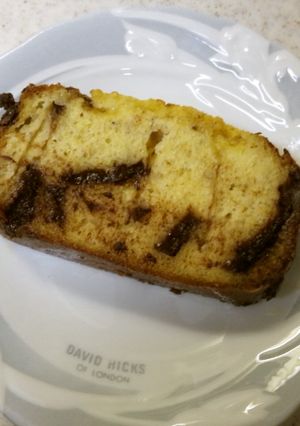 ♪HBで簡単♪チョコバナナケーキ☆-レシピのメイン写真