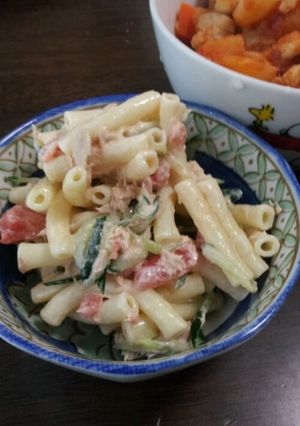 あっさりさっぱりマカロニトマト-レシピのメイン写真