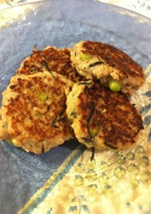 栄養満点♫豆腐とひじきのハンバーグ-レシピのメイン写真