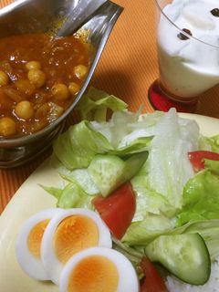トマトベースひよこ豆のキーマカレー -レシピのメイン写真