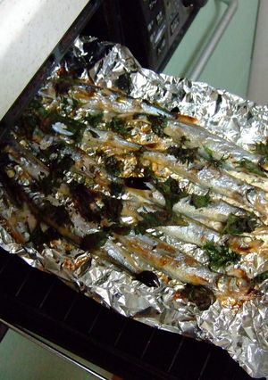 かんたん！ししゃもの青しそグリル焼き☆-レシピのメイン写真