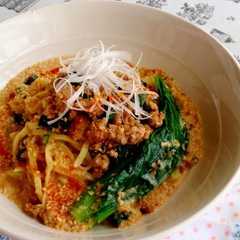 รูปของ 簡単♪豆乳坦々麺。