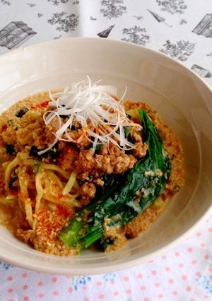 簡単♪豆乳坦々麺。-レシピのメイン写真